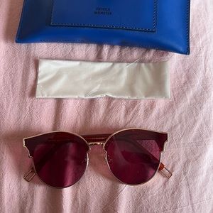 Gentle Monster red sunglasses
